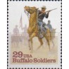 1 عدد تمبر سربازان بوفالو - آمریکا 1994