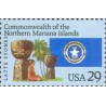 1 عدد تمبر جزایر ماریانای شمالی - آمریکا 1993