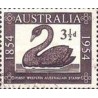 1 عدد تمبرصدمین سالگرد اولین تمبر استرالیای غربی - استرالیا 1954