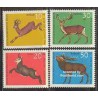 4 عدد تمبر جوانان - حیوانات - برلین آلمان 1966