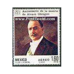 1 عدد تمبر آلوارو اوبرگون - رئیس جمهور - مکزیک 1978
