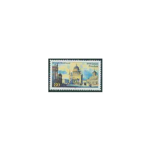 1 عدد تمبر پست دام - مرکز جمهوری فدرال - جمهوری فدرال آلمان 1993