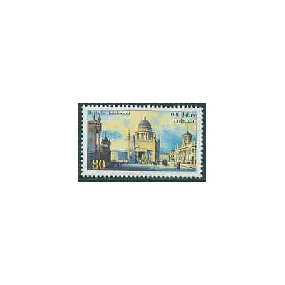 1 عدد تمبر پست دام - مرکز جمهوری فدرال - جمهوری فدرال آلمان 1993