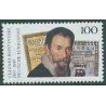1 عدد تمبر کلودیو مونته وردی - آهنگساز ایتالیائی - جمهوری فدرال آلمان 1993