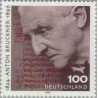 1 عدد تمبر آنتون بروکنر - آهنگساز - جمهوری فدرال آلمان 1996