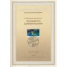 برگه اولین روز انتشار تمبر فناوری ماهواره اروپا - جمهوری فدرال آلمان 1986