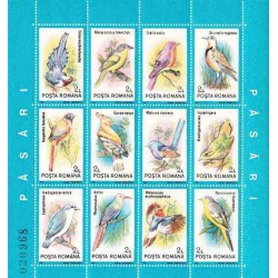 مینی شیت پرندگان - 1 - رومانی 1991