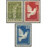3 عدد تمبر صلح - بلغارستان 1947 کیفیت MN