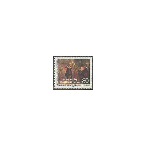 1 عدد تمبر فردریک دوم - برلین آلمان 1986