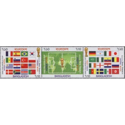3 عدد تمبر جام جهانی فوتبال - کره جنوبی و ژاپن- B-بنگلادش 2002 قیمت 3.4 دلار 3 عدد تمبر جام جهانی فوتبال - کره جنوبی و ژاپن- B-بنگلادش 2002 قیمت 3.4 دلار