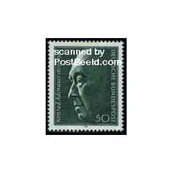 1 عدد تمبر کونارد آدنوئر - سیاستمدار - جمهوری فدرال آلمان 1976