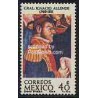 1 عدد تمبر ژنرال آلنده - کاپیتان اسپانیائی - مکزیک 1969