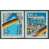 2 عدد تمبر  بازگشائی دیوار برلین - جمهوری فدرال آلمان 1990