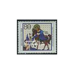 1 عدد تمبر کریستمس - جمهوری فدرال آلمان 1984