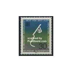 1 عدد تمبر روز پروتستان - جمهوری فدرال آلمان 1973