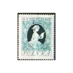 1 عدد تمبر روز تمبر - لهستان 1957