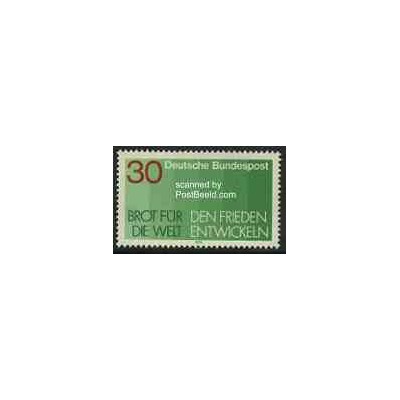 1 عدد تمبر نان برای جهان - جمهوری فدرال آلمان 1972