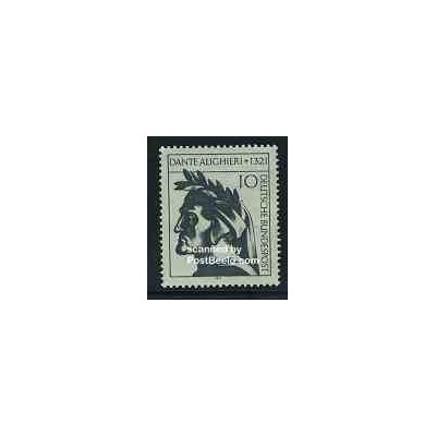 1 عدد تمبر دانته - جمهوری فدرال آلمان 1971