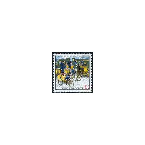 1 عدد تمبر روز تمبر - جمهوری فدرال آلمان 1987