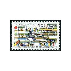 1 عدد تمبر امنیت ترافیک - جمهوری فدرال آلمان 1991