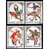 4 عدد تمبر جام جهانی ایتالیا - بلغارستان 1989
