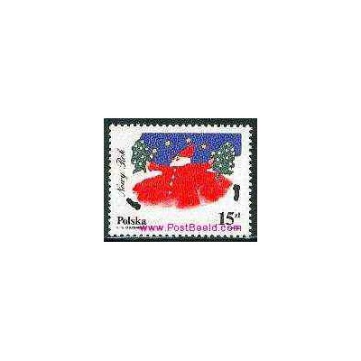 1 عدد تمبر کریستمس - لهستان 1987