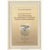 برگه اولین روز انتشار تمبر صدمین سالگرد انجمن دانش آموزی کاتولیک - جمهوری فدرال آلمان 1986