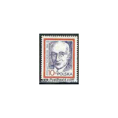 1 ع تمبر نویسنده و سیاستمدار - Wincenty Rzymowski - لهستان 1985