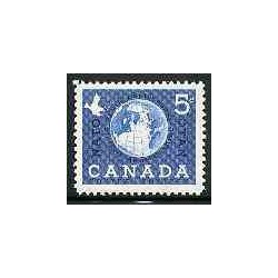 1 عدد تمبر ناتو - کانادا 1959