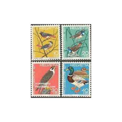 4 عدد انجمن حمایت از کودکان و نوجوانان - پرندگان - سوئیس 1971
