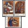 3 عدد تمبر کریستمس - یونان 1970