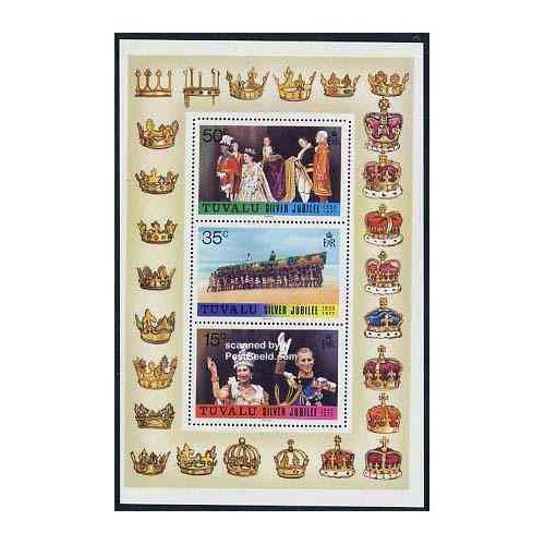 سونیرشیت جشن 25 امین سال سلطنت - توالو 1977