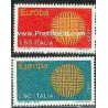 2 عدد تمبر مشترک اروپا - Europa Cept - ایتالیا 1970