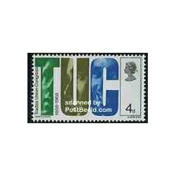 1 عدد تمبر کنگره اتحادیه تجاری - TUC - انگلیس 1968