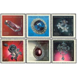 6 عدد تمبر صندوق الماس اتحاد جماهیر شوروی - شوروی 1971