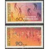 2 عدد تمبر ورزشی - جمهوری فدرال آلمان 1981