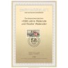 برگه اولین روز انتشار تمبر هزارمین سالگرد کلیسای جامع والسرود - جمهوری فدرال آلمان 1986