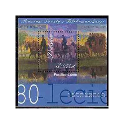 سونیرشیت موزه پست - لهستان 2001