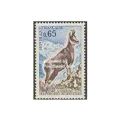 تمبر خارجی - 1 عدد تمبر حفاظت از طبیعت - فرانسه 1971