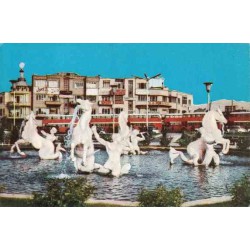 کارت پستال دهه 50 - تهران - میدان امام حسین (شهناز یا فوزیه سابق))