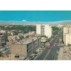 کارت پستال دهه 50 - تهران - خیابان طالقانی (تخت جمشید سابق)