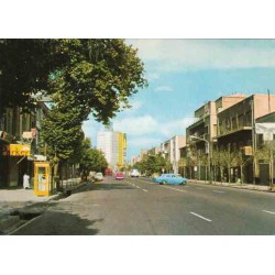 کارت پستال دهه 50 - تهران - خیابان نادری