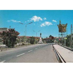 کارت پستال دهه 50 - رودسر - میدان شهرداری