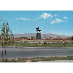کارت پستال دهه 50 - کرمان - میدان شاه سابق