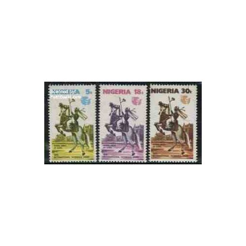 تمبر خارجی - 3  عدد تمبر سال بین المللی زنان - نیجریه 1972