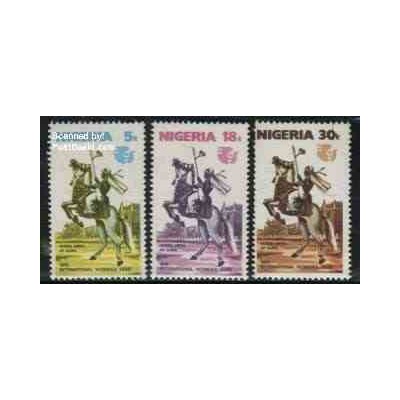 تمبر خارجی - 3  عدد تمبر سال بین المللی زنان - نیجریه 1972