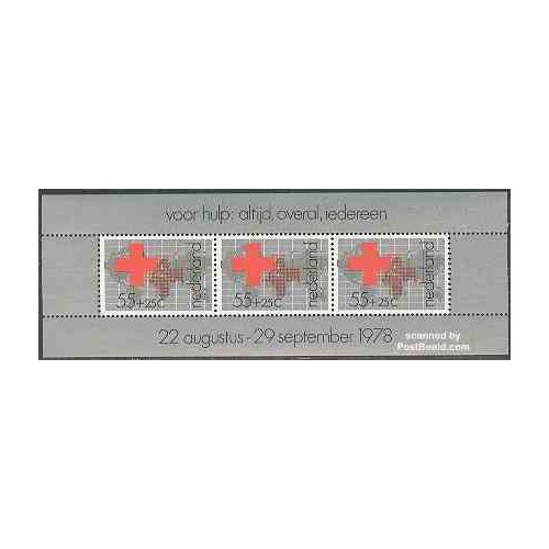 تمبر خارجی - سونیرشیت صلیب سرخ - هلند 1978