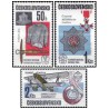 3 عدد تمبر نمایشگاه موزه نظامی- چک اسلواکی 1985