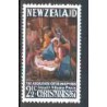 تمبر خارجی - 1 عدد تمبر کریستمس - تابلو نقاشی اثر پوسین - نیوزلند 1967