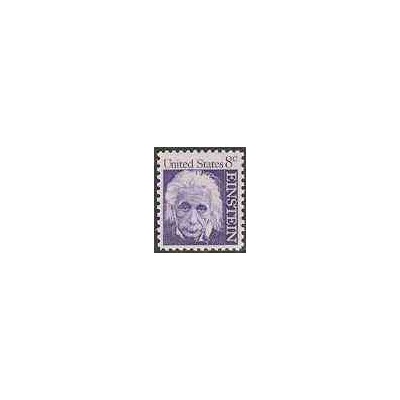 تمبر خارجی - 1 عدد تمبر آلبرت اینشتین - آمریکا 1966